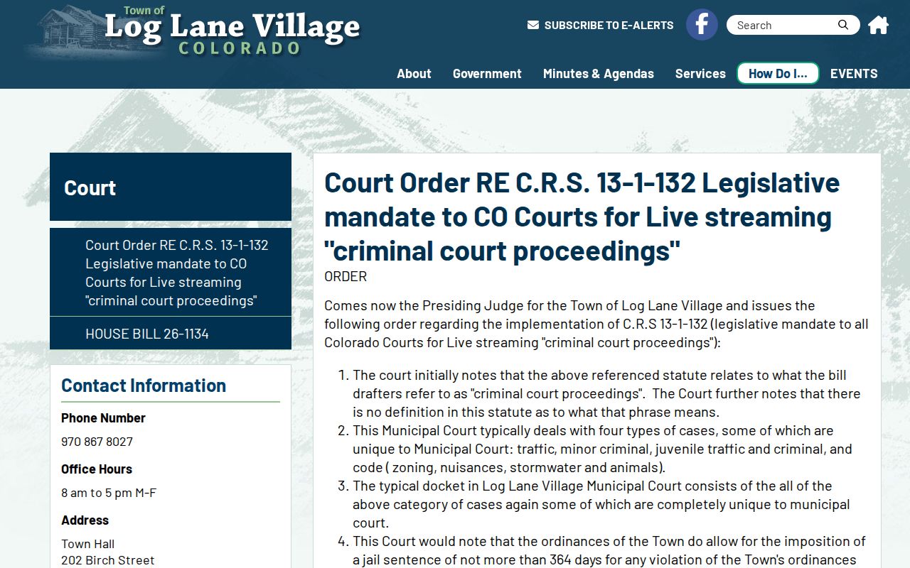 Morgan County arrest warrant court access record